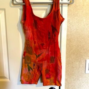 Vintage bodysuit cotton and lycra